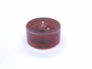 (image for) Creamy Vanilla Scented Gel Candle Tea Lights - 24 pk.