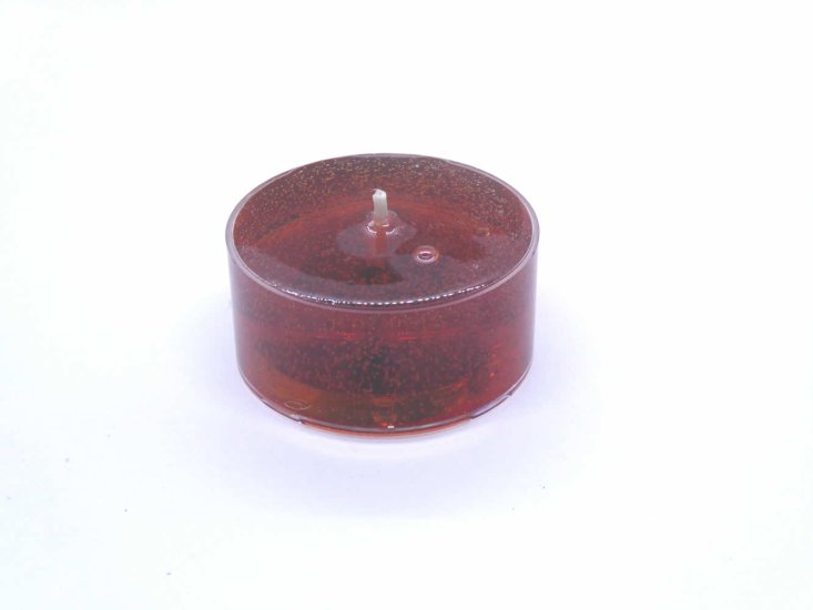 (image for) Creamy Vanilla Scented Gel Candle Tea Lights - 24 pk.