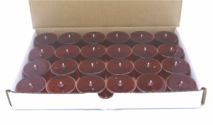 (image for) Creamy Vanilla Scented Gel Candle Tea Lights - 24 pk.