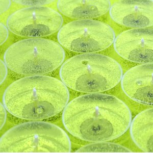 (image for) Lemongrass and Sage Scented Gel Candle Tea Lights - 24 pk.