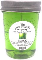 (image for) Bamboo Scented Gel Candle 90 Hour Classic Jar