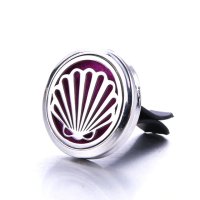 (image for) Sea Shell Aroma Vent Diffuser 30mm With Pads