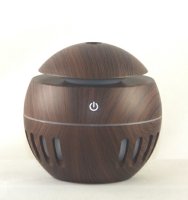 (image for) Color Changing Ultrasonic Diffuser - Tan Wood Design