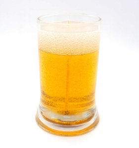 (image for) Realistic Frosty Beer Gel Candle