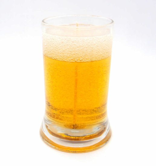 (image for) Realistic Frosty Beer Gel Candle