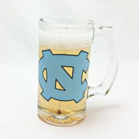 (image for) University North Carolina Beer Gel Candle