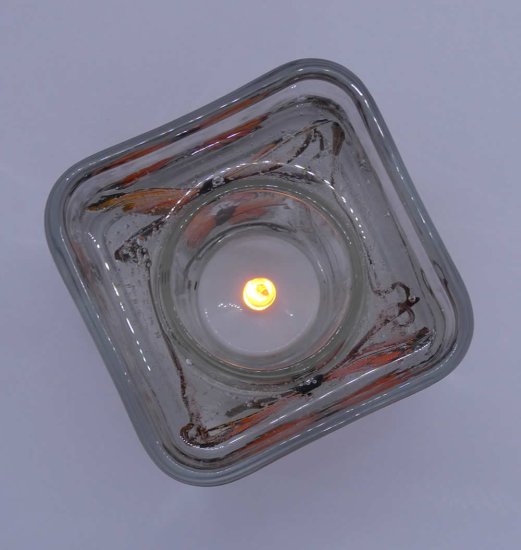 (image for) Flameless Colorful Butterfly Forever Gel Candle