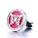 Butterfly Aroma Vent Diffuser 30mm With Pads (image for) Butterfly Aroma Vent Diffuser 30mm With Pads