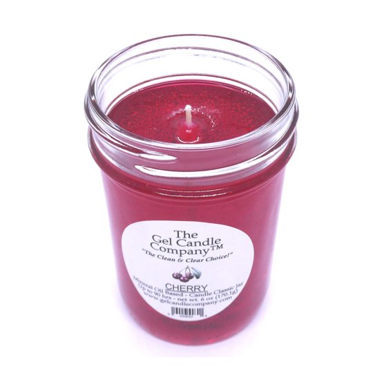 (image for) Cherry 90 Hour Gel Candle Classic Jar