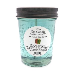 (image for) Eucalyptus 90 Hour Gel Candle Classic Jar