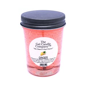 (image for) Ginger Scented Gel Candle Classic Jar