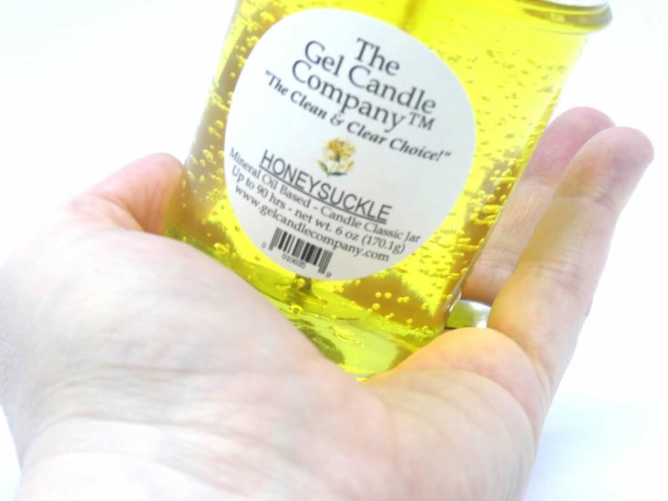 (image for) Honeysuckle 90 Hour Gel Candle Classic Jar