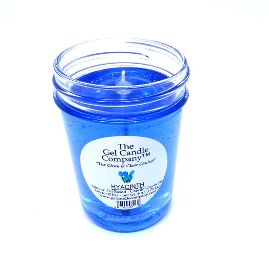 (image for) Hyacinth 90 Hour Gel Candle Classic Jar