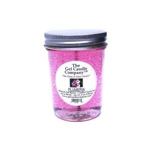 (image for) Plumeria 90 Hour Gel Candle Classic Jar