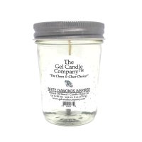 (image for) White Diamonds Inspired 90 Hour Gel Candle Classic Jar