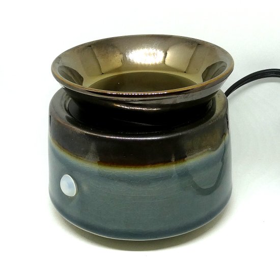(image for) Copper & Sage Ceramic Electric Oil And Melt Warmer With Dish