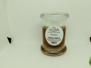 (image for) Creamy Vanilla Scented Gel Candle Votive