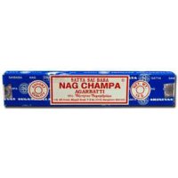 Sai Baba Nag Champa Agarbatti 15 Incense Sticks - 15 g (image for) Sai Baba Nag Champa Agarbatti 15 Incense Sticks - 15 g