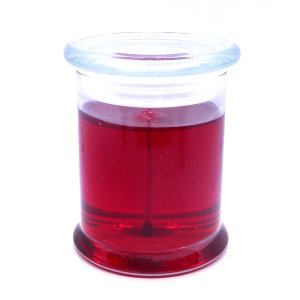 (image for) Apple Cinnamon Scented Gel Candle up to 120 Hour Deco Jar