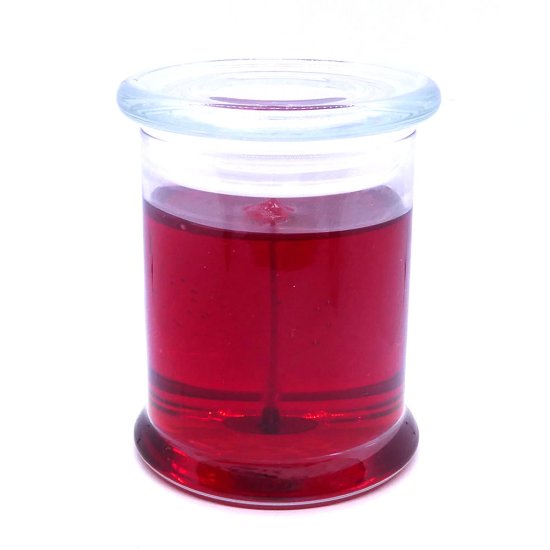 (image for) Apple Cinnamon Scented Gel Candle up to 120 Hour Deco Jar