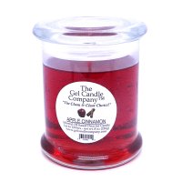 (image for) Apple Cinnamon Scented Gel Candle up to 120 Hour Deco Jar