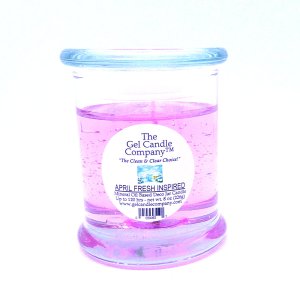 (image for) April Fresh Inspired Scented Gel Candle up to 120 Hour Deco Jar