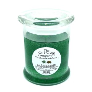 (image for) Balsam & Cedar Scented Gel Candle up to 120 Hour Deco Jar