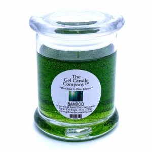 (image for) Bamboo Scented Gel Candle up to 120 Hour Deco Jar