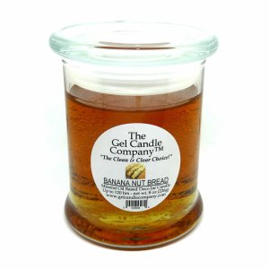 (image for) Banana Nut Bread Scented Gel Candle up to 120 Hour Deco Jar