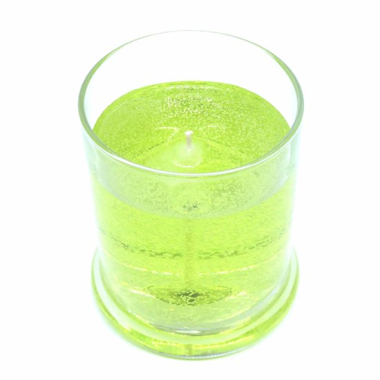 (image for) Coconut Lime Scented Gel Candle up to 120 Hour Deco Jar