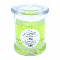(image for) Coconut Lime Scented Gel Candle up to 120 Hour Deco Jar