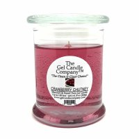 (image for) Cranberry Chutney Scented Gel Candle up to 120 Hour Deco Jar