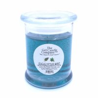 (image for) Eucalyptus Mint Scented Gel Candle up to 120 Hour Deco Jar