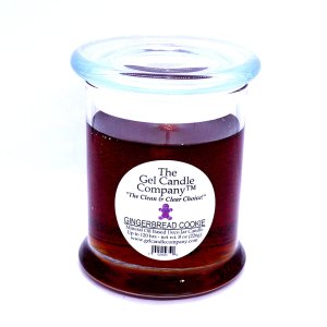 (image for) Gingerbread Cookie Scented Gel Candle - 120 Hour Deco Jar