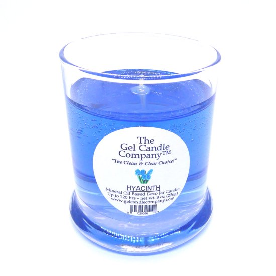 (image for) Hyacinth Scented Gel Candle up to 120 Hour Deco Jar