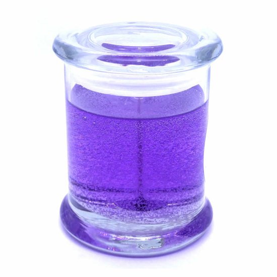 (image for) Lavender & Lemongrass Scented Gel Candle up to 120 Hour Deco Jar