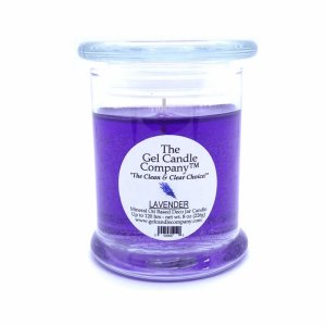 (image for) Lavender Scented Gel Candle up to 120 Hour Deco Jar