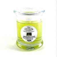 (image for) Lemongrass & Sage Scented Gel Candle up to 120 Hour Deco Jar