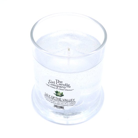 (image for) Lily Of The Valley Scented Gel Candle up to 120 Hour Deco Jar