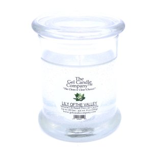 (image for) Lily Of The Valley Scented Gel Candle up to 120 Hour Deco Jar