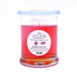 (image for) Mango Papaya Scented Gel Candle up to 120 Hour Deco Jar