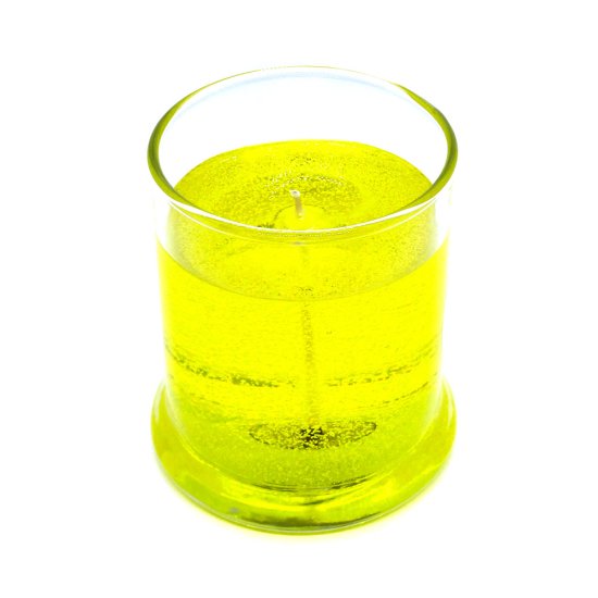 (image for) Meyer Lemon Scented Gel Candle up to 120 Hour Deco Jar