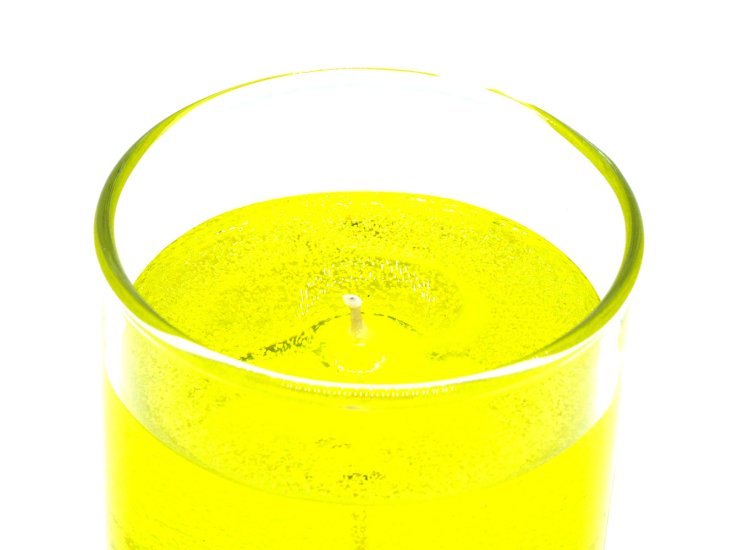 (image for) Meyer Lemon Scented Gel Candle up to 120 Hour Deco Jar