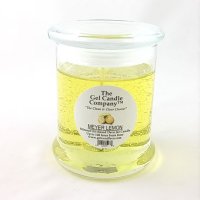 (image for) Meyer Lemon Scented Gel Candle up to 120 Hour Deco Jar