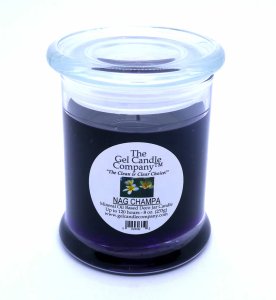 (image for) Nag Champa Scented Gel Candle up to120 Hour Deco Jar