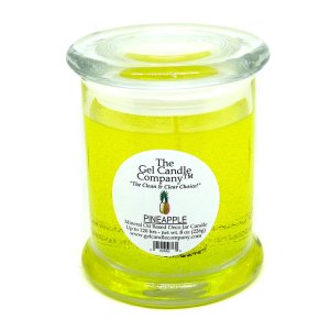 (image for) Pineapple Scented Gel Candle up to 120 Hour Deco Jar