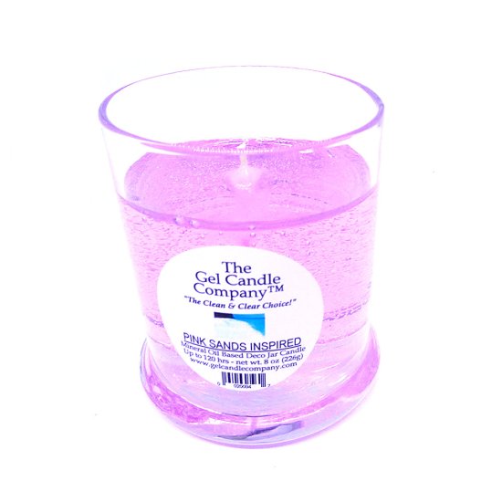 (image for) Pink Sands Inspired Scented Gel Candle up to 120 Hour Deco Jar