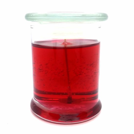 (image for) Pomegranate Scented Gel Candle up to120 Hour Deco Jar