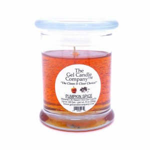 (image for) Pumpkin Spice Scented Gel Candle up to 120 Hour Deco Jar