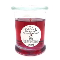 (image for) Rose Scented Gel Candle up to 120 Hour Deco Jar